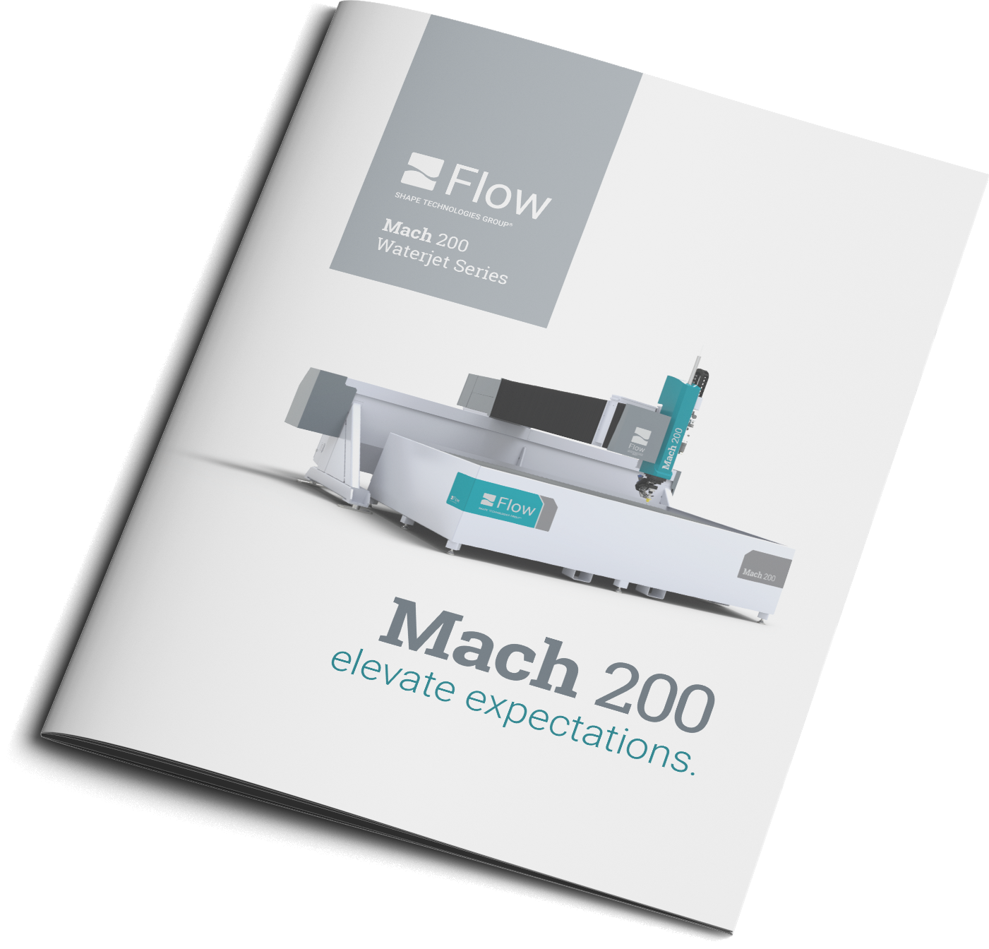 photo rendering of the Flow Mach 200 brochure